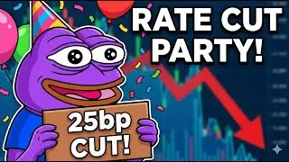 Purple Pepe Purpe is excited over the rate cut today!
