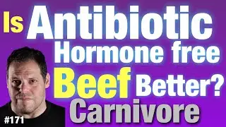 Antibiotic free, Hormone free beef vs. Grocery store beef, is one healthier? #health #weightloss.171