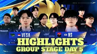 Full Highlights: Vesakha Esports vs Nongshim RedForce &mdash; KIC Day 5 Group Stage