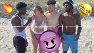 Freakiest thing you did on the first date 🤔/ public interview #beachedition