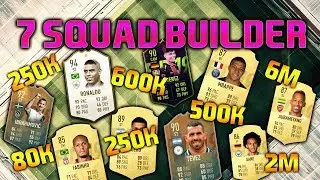 FIFA 19 SQUAD BUILDER 80K 250K 250K 500K 600K 2M 6M SQUAD BUILDER FUT CHAMPIONS FIFA 19
