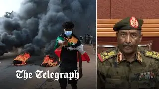 Sudan coup: Soldiers fire on protesters as military chief dissolves the government