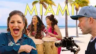 Filming a MUSIC VIDEO for a GRAMMY WINNING song (Sheila E. Gloria Estefan, Mimy Succar)