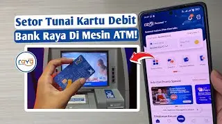 Cobain Setor Tunai Kartu Debit Bank Raya Di Mesin ATM BRI - Gratis Admin!
