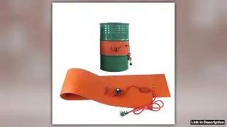 Fit 20200L Drum 10003000W 110V 220V Flexible Silicone Band Drum Heater Blanket Oil Biodiesel Barrel