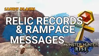 Sandy Plains Relics Records and Rampage Messages locations