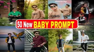 🔥50 New Baby Prompt Trending AI Phot Prompts 2025🔥 Google Gemini photo editing new 50 + prompt t