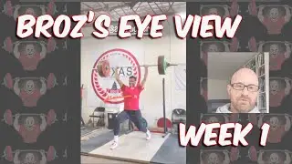 Broz Eye View - Weightlifting Technique Review