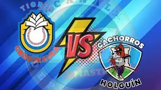Béis4bol 🇨🇺🐕 Holguín 🆚🐯 Ciego de Ávila ⚾ 4to juego