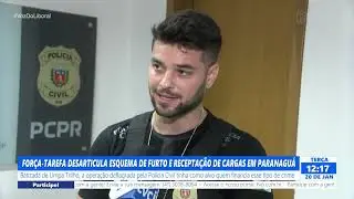 FOR&Ccedil;A-TAREFA DESARTICULA ESQUEMA DE FURTO E RECEPTA&Ccedil;&Atilde;O DE CARGAS EM PARANAGU&Aacute;