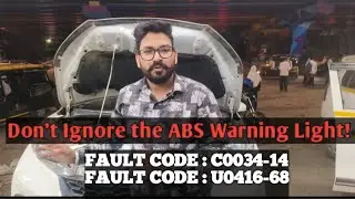 ABS Light On: Bad Sensor or Something WORSE? (Diagnosis) @RoyalCarCarethane @Royalcarexpert 