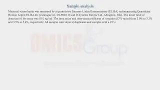 OMICS Publishing Group-Journal of Metabolic Syndrome