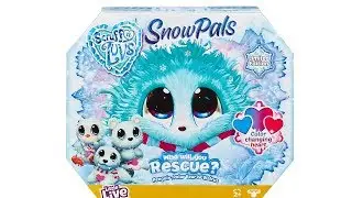 Scruff a Luvs Snow Pals Unboxing Toy Review Color Change Plush