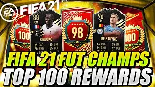 FIFA 21 BETA TOP 100 FUT CHAPMS REWARDS! PACKED 96 TOTW DE BRUYNE! FIFA 21 BETA Pack Opening!