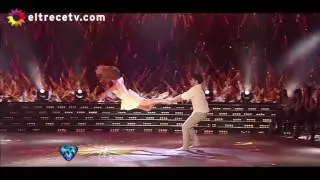 El puntaje más alto del ritmo libre llegó con la emocionante despedida de Agustín, de Márama