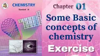 Some Basic Concepts of Chemistry class 11 chemistry chapter 1 exercise solutions