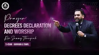 🔴🅻🅸🆅🅴 Prayer Decrees Declaration & Worship | Rev. Prakash | Pas. Sammy Thangiah | FGAG Church