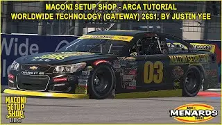 Руководство по квалификации и гонке 26S1 на трассе iRacing Maconi ARCA Gateway (Worldwide Technol...