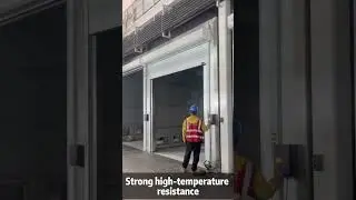 Seppes lifting door - efficient opening, safe protection