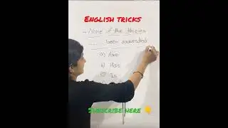 English tricks 🤞🤞#educationvlog #shorts #trending #reels