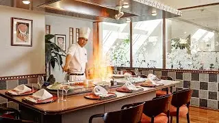Teppanyaki grill @ Restaurant UNKAI