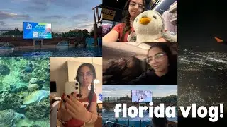 florida trip pt. 1 || airport, hotel, sea world