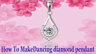 How To Make Dancing diamond pendant #rhino #daimond #cad