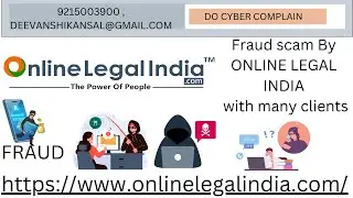 📲9215003900- Review Fraud scam  #OnlinelegalIndia send evidences to me now