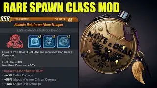 BL3 - LVL 65 - Boom'in Bear Trooper + 40% Sniper Dmg + 63% Melee Dmg + 58% Jakobs Weapon Dmg