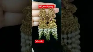 heavy premium quality buttalu#goldaccessories#earringsets#2clrs#goldjewellery#order-8019069366