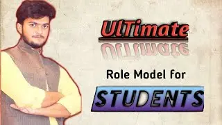 Who is the role model for student? Motivation By Husnain #Hope for the best