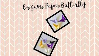 Origami Paper Butterfly 🦋