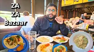 Reviewing the BIGGEST RESTAURANT | ALL YOU CAN EAT BUFFET | ZAZA Bazaar | BRISTOL Harbourside