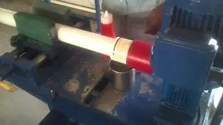 Column pipe assembly machine by www.orbitlathe.com