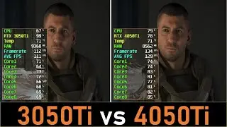 Ultimate Budget GPU Face-Off! RTX 3050Ti vs 4050Ti in 2024's Hottest Games