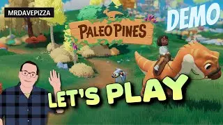 Let's Play of the Paleo Pines demo - Cozy Dinosaur Farming game