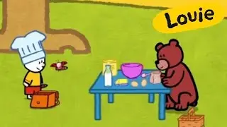 B&auml;r - Louie, mal mir einen B&auml;r | Lebendige bildungs malen f&uuml;r kinder