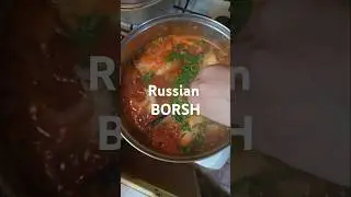 Russian Borsh  #fish #traditional #soup #russianfood