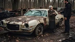 ASMR Car Restoration! 1972 Chevrolet Camaro Full Restoration from Total Disrepair