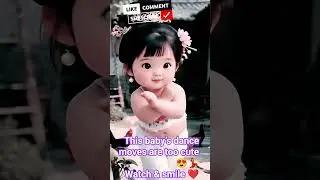 Cute Baby Dancing 💃😍 | Adorable Dance Moves | Viral Baby Shorts#trending #viral #ytshorts#reelsvideo