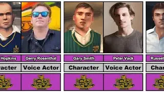 Bully (2006) Characters and Their Real Voice Actors (Part 1)