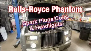 Ремонт и обслуживание свечей зажигания, катушек, фар Rolls-Royce Phantom