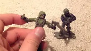 Mega Construx Call Of Duty Special ops Vs Jungle Mercenaries figures