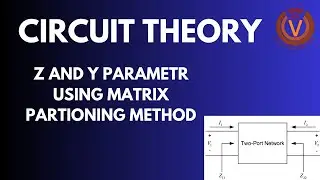 z and y parameters using matrix partitioning method