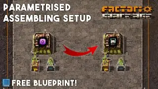 Craft any item with 2 clicks! [FREE BLUEPRINT] | Factorio Space Age