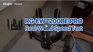 RG-EW7200BE PRO Real World Speed Test