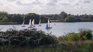 Boat sailing admiration early in the morning