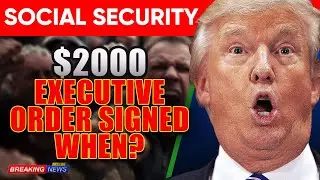 New Update! $2,000 Stimulus Check + Executive Order + When | Senior Benefits