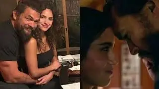 Jason Momoa Goes Instagram Official with New Love Adria Arjona &ndash; See Their Ro--man__tic Japan Get