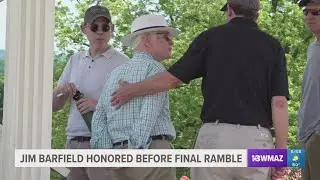 Macon honors historian Barfield as he leads final Rose Hill walk